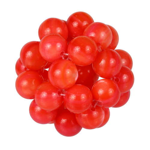 Korallen-Perlenball, Korallen-Perlenkugel, Ã˜23mm, rot